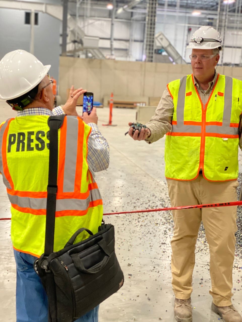 Jason Sasse as plastics facility