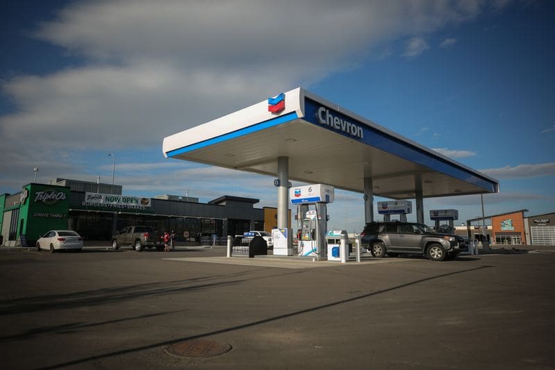 Chevron gas station