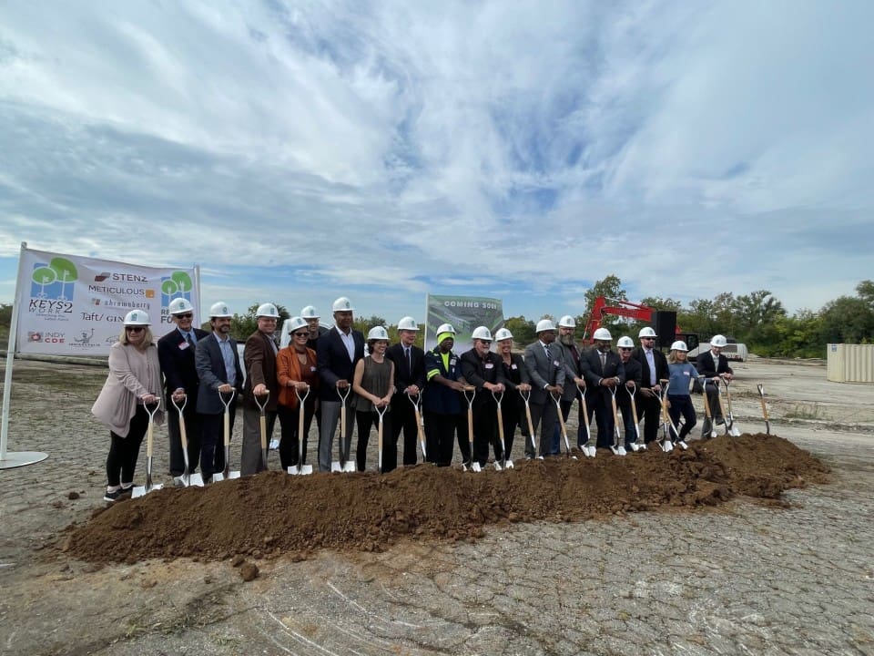 RecycleForce groundbreaking