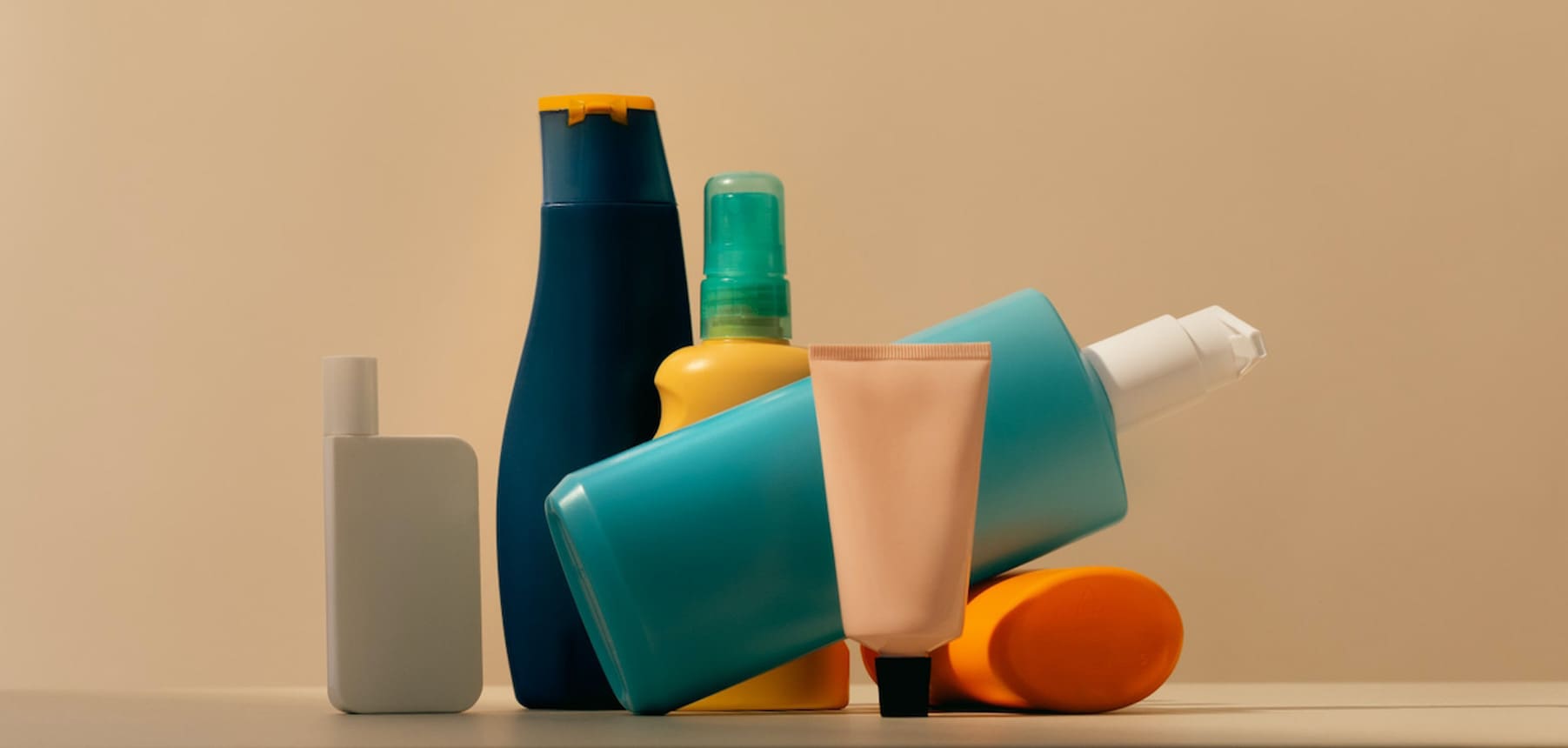 Plastic Sunscreen Bottles