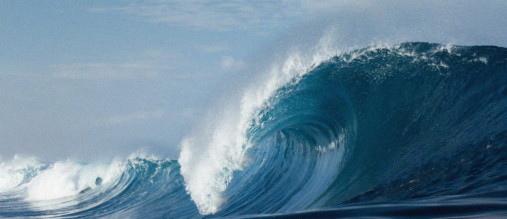 Ocean wave eclipse