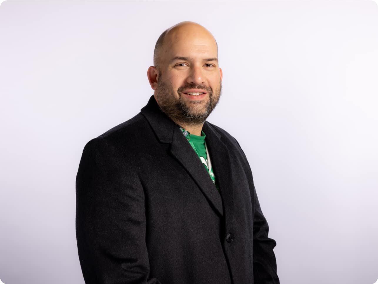 Headshot of Senior Director Joe Atkinson.